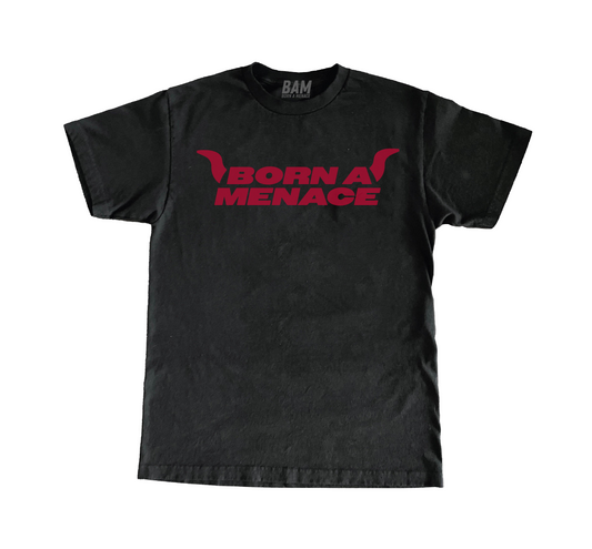 BAM Biker Horn Black Tee
