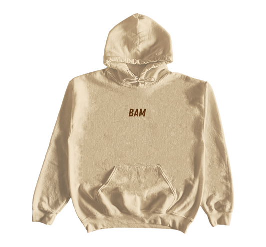 BAM Center Cream Hoodie