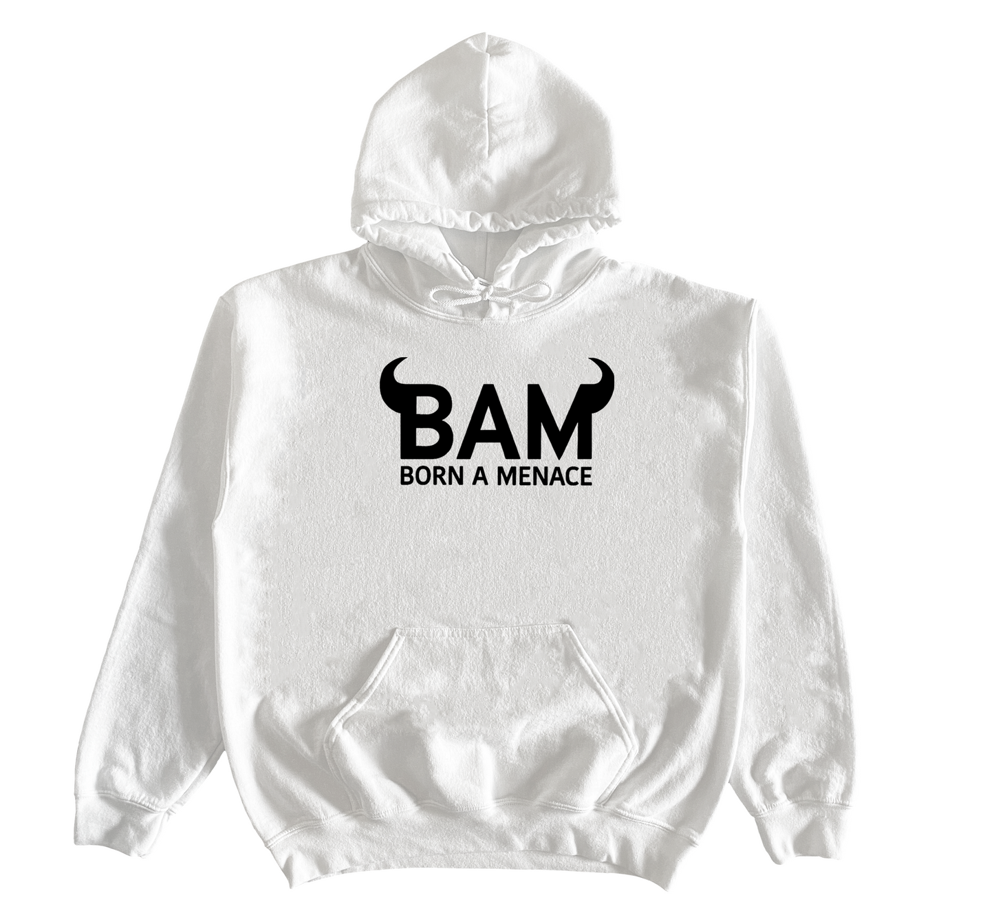 BAM White Hoodie