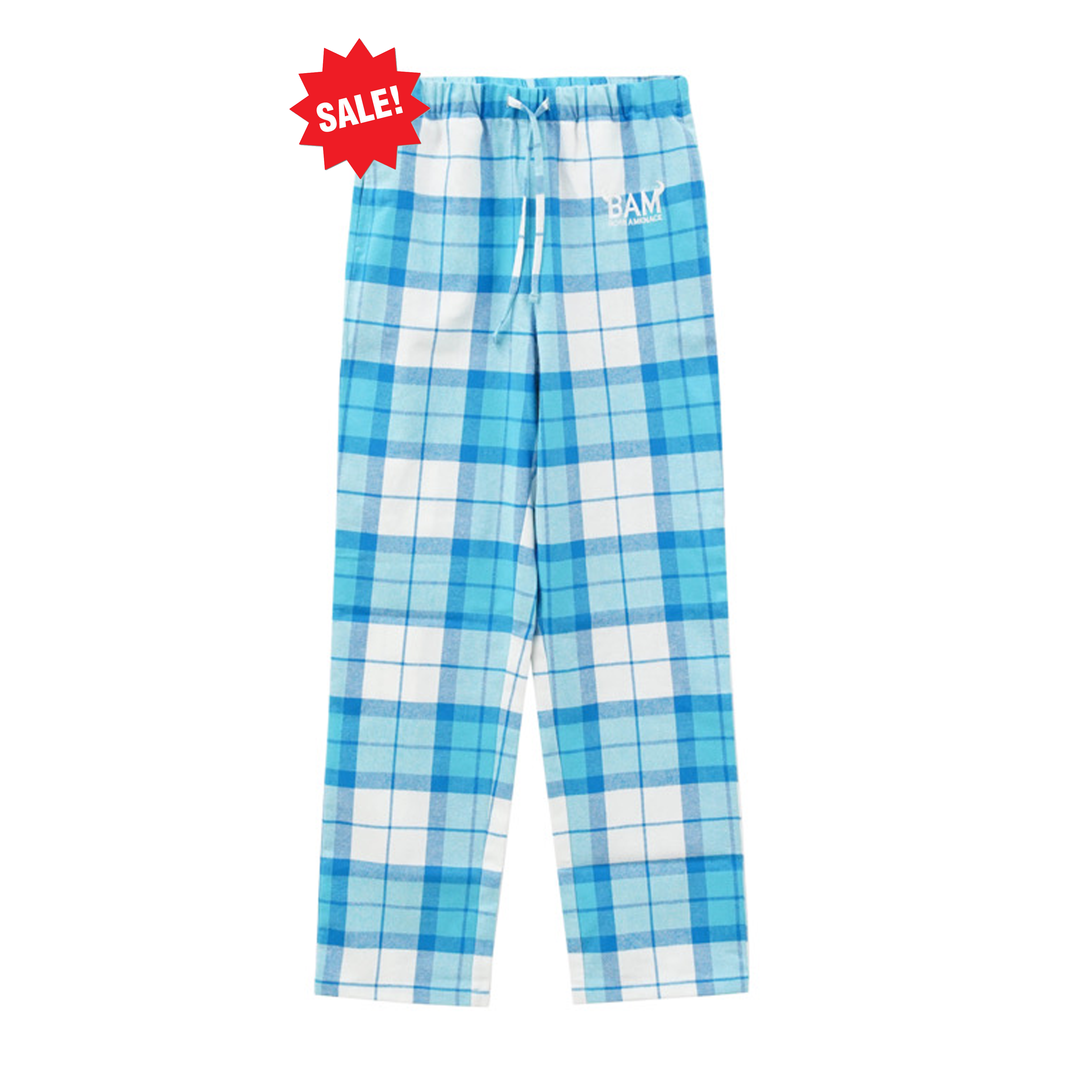 Handloom Cotton Navy Blue Pajama Pants - Chamomile Home