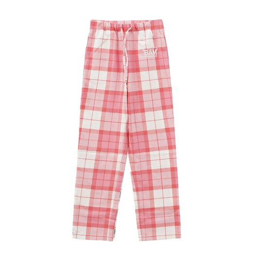 BAM Pink/White Pajamas