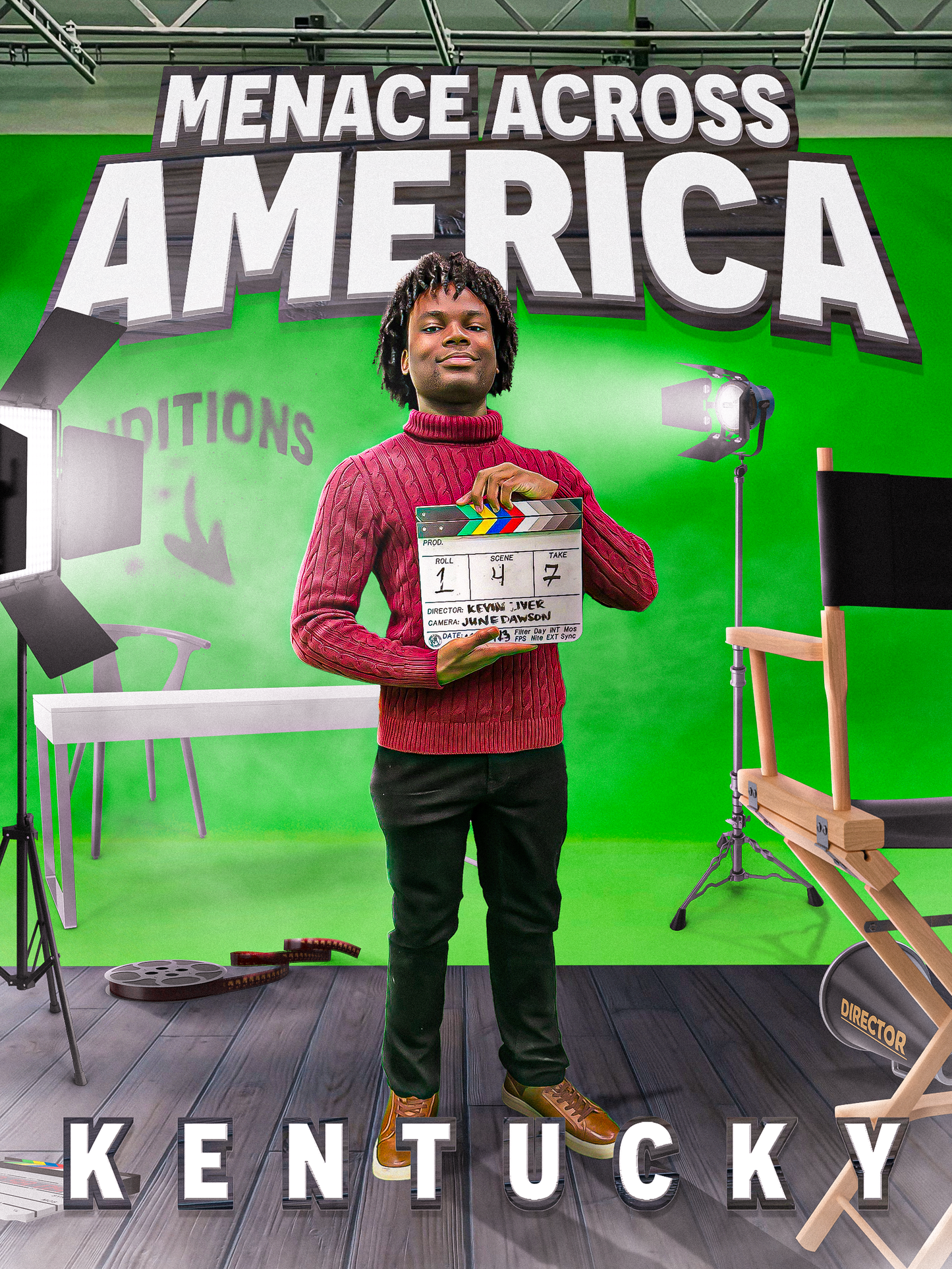 Menace Across America Kentucky Poster