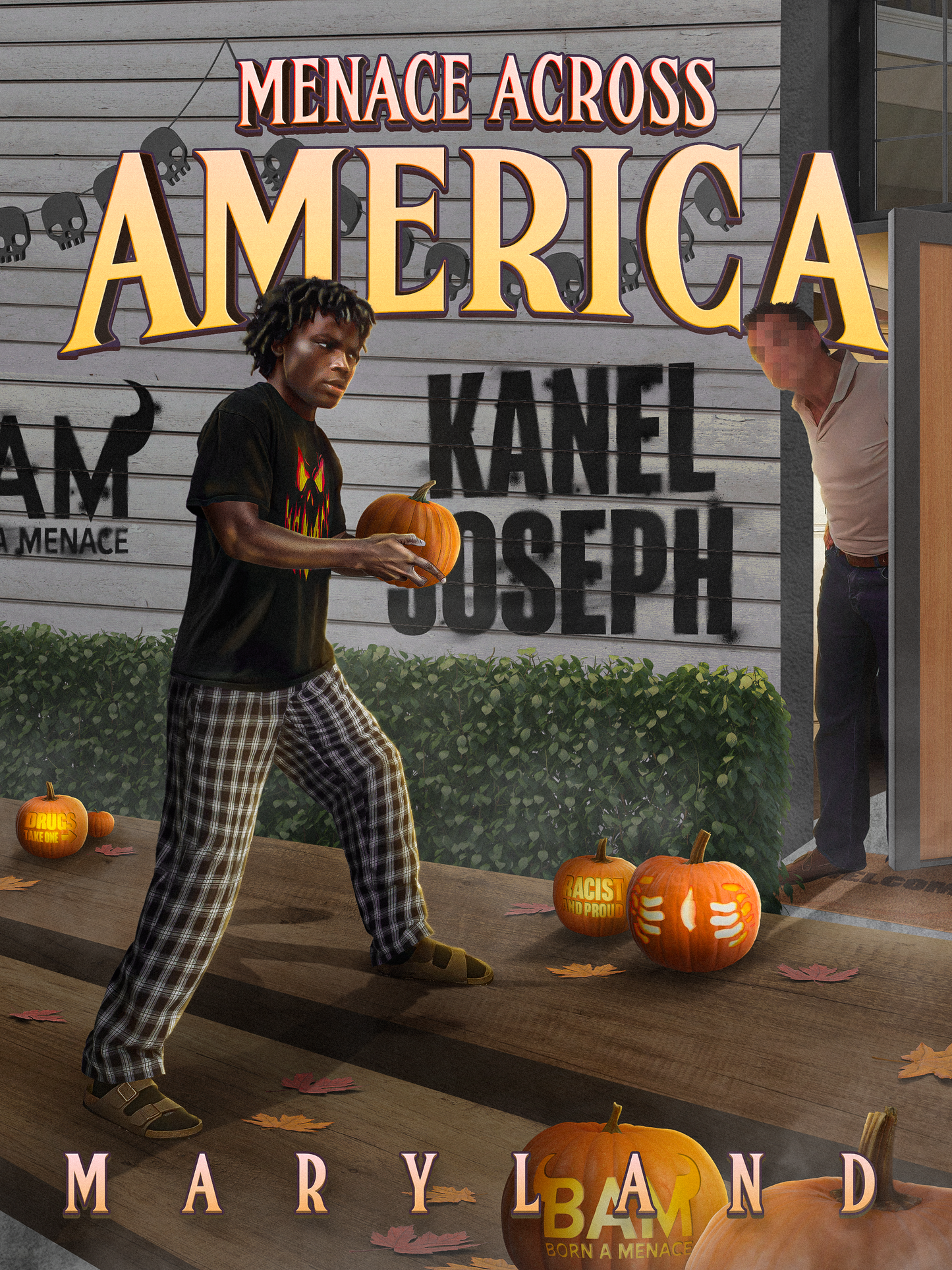 Menace Across America Maryland Poster