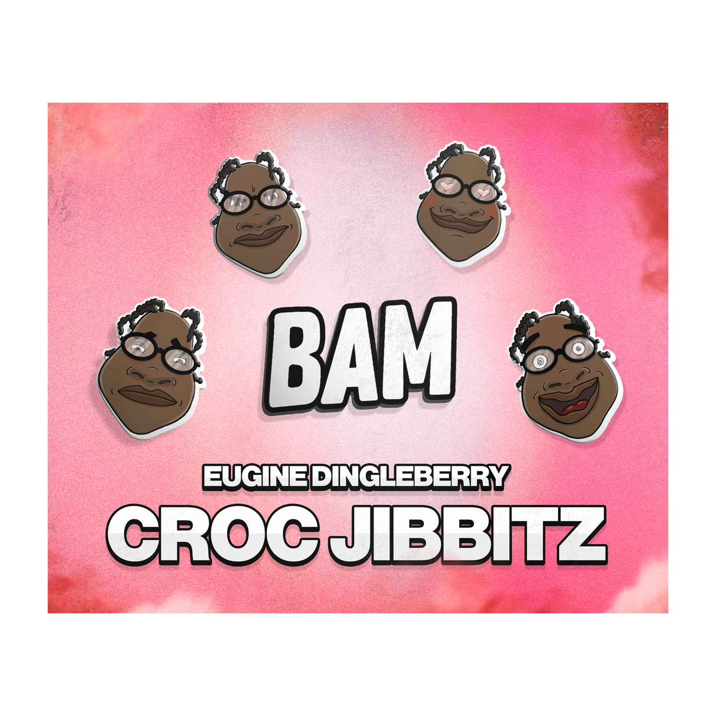 Eugene Dingleberry Croc Charms