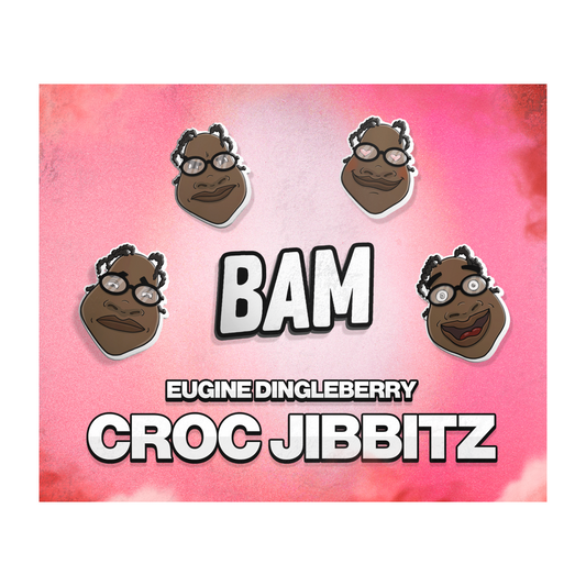 Eugene Dingleberry Croc Charms