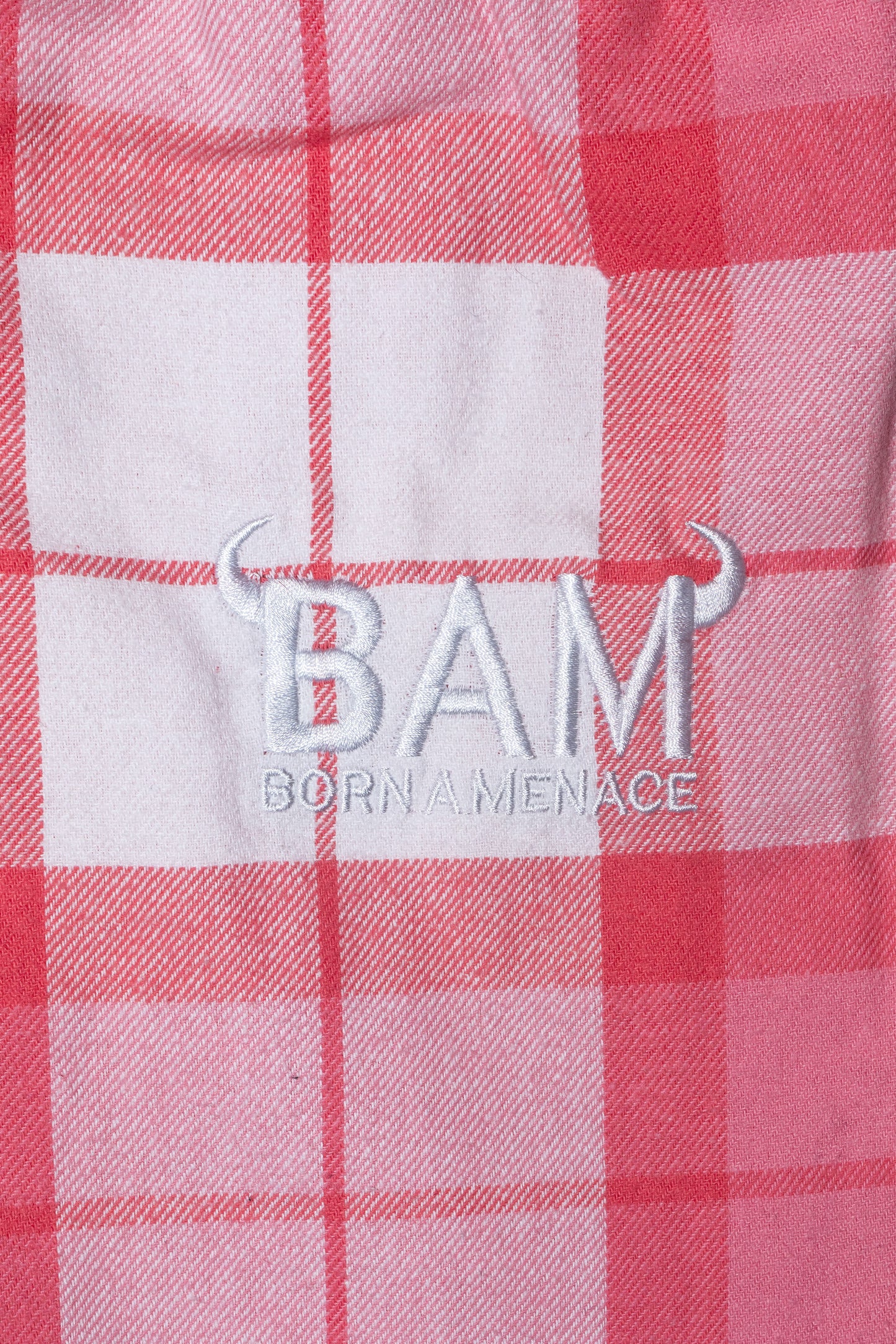 BAM Pink/White Pajamas