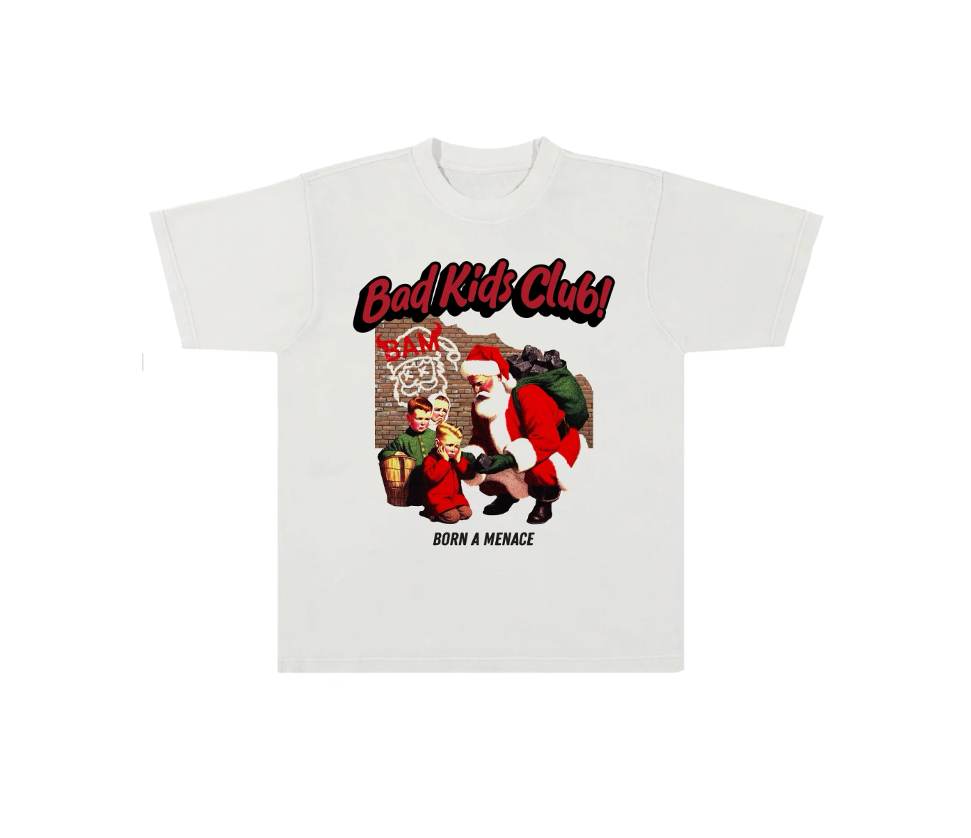 BAM Bad Kids Club (White T-shirt)