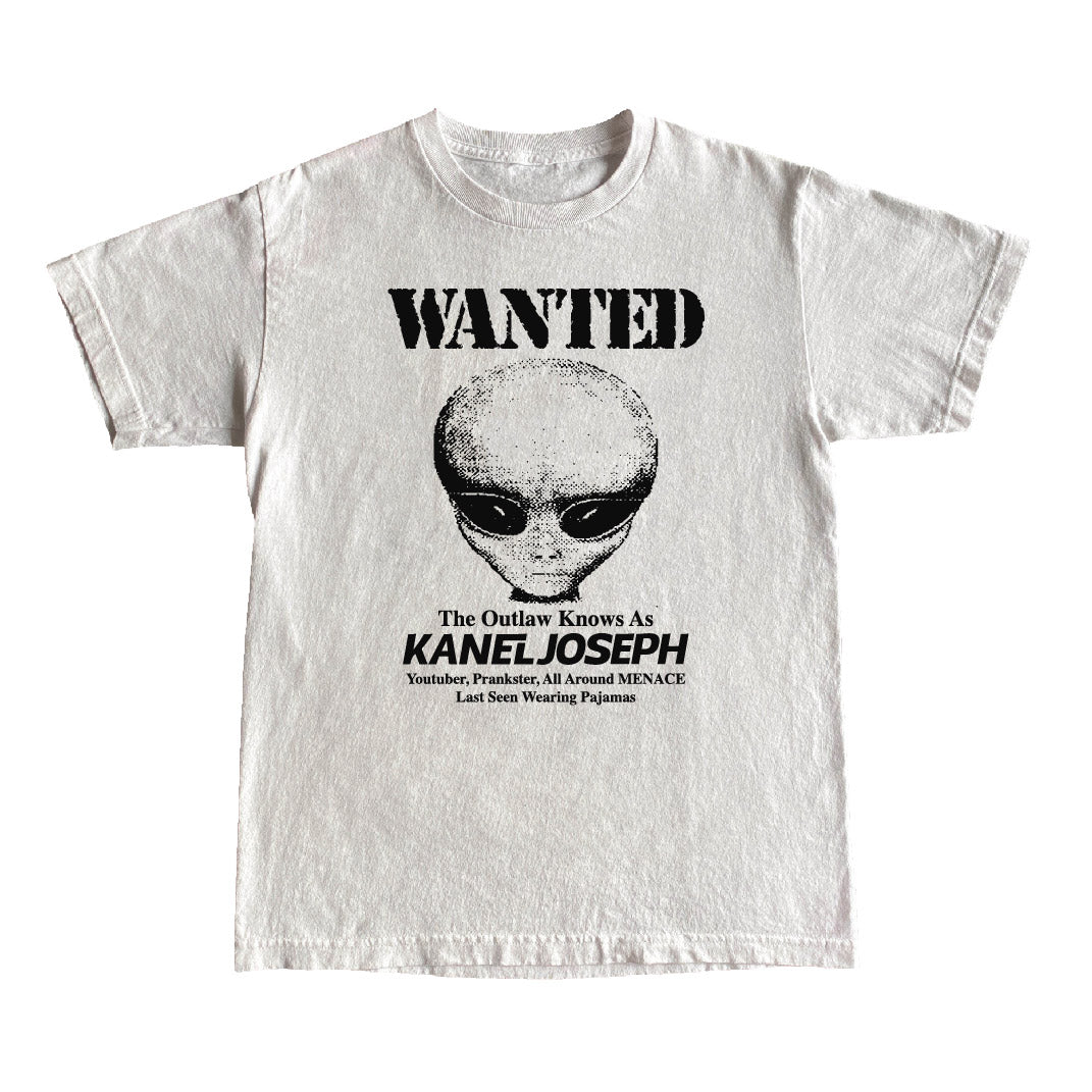 Wanted Alien T-shirt (White)