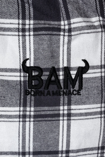 BAM Black/White Pajamas