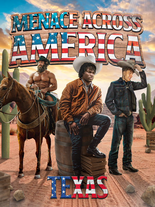 Menace Across America Texas Poster