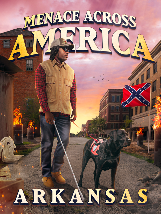 Menace Across America Arkansas Poster