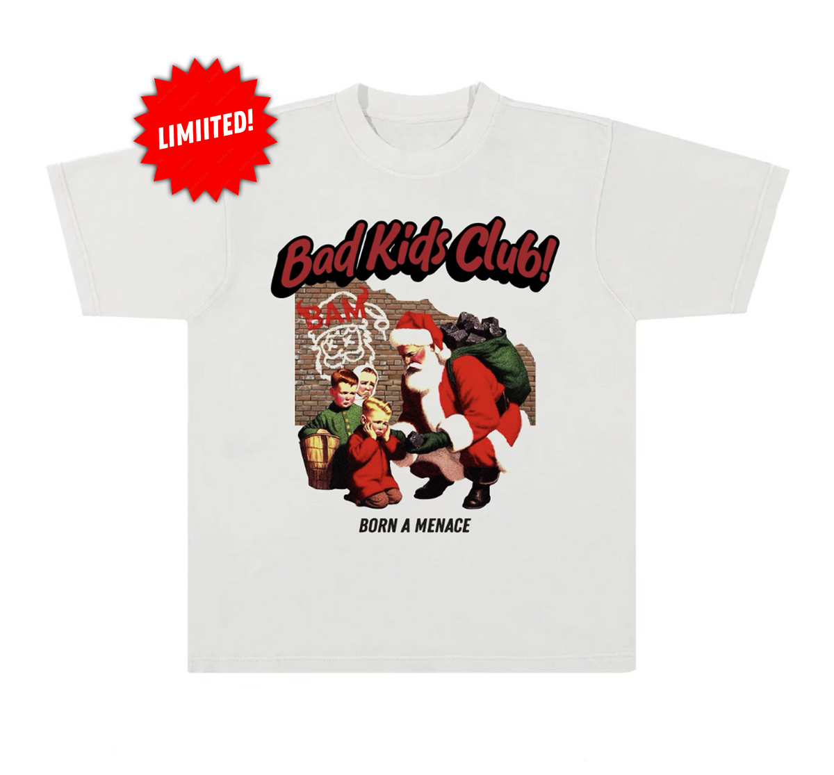 BAM Bad Kids Club (White T-shirt) – kaneljoseph